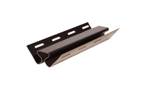 Угол внутренний темный дуб 3,05 м FineBer (10 шт.уп)