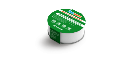 Клеящая лента KNAUFЗащита Двухсторонная  клеющая лента 60ммХ25 000ми