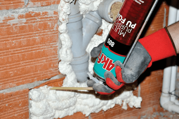 Как пользоваться монтажной пеной