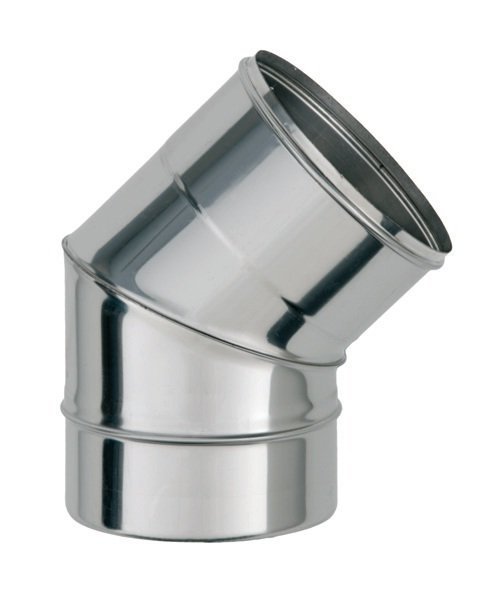 Колено 45 д.200мм нерж 0,5мм СМ39412