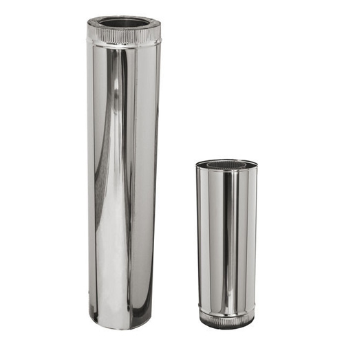 Сэндвич-труба д.120/200  1м (AISI 439/0,8мм + оц